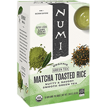 Numi Organic Matcha Toasted Rice (16 Tea bags) - Lifestyle Markets