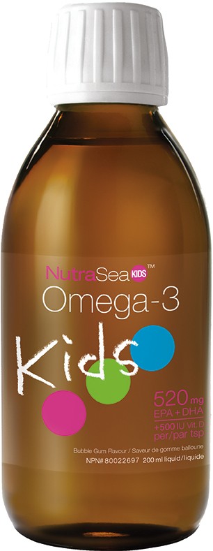 Nature's Way NutraSea KIDS Bubble Gum Flavour  (520 EPA + DHA)  (200ml) - Lifestyle Markets