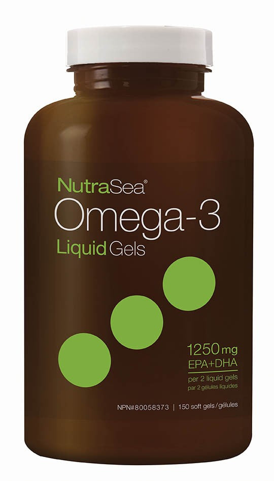 Nature's Way NutraSea Omega-3 Liquid Gels Fresh Mint Flavour (150 Softgels) - Lifestyle Markets