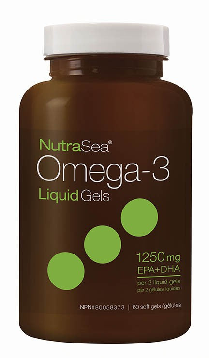 Nature's Way NutraSea Omega-3 Liquid Gels Fresh Mint Flavour (60 Softgels) - Lifestyle Markets