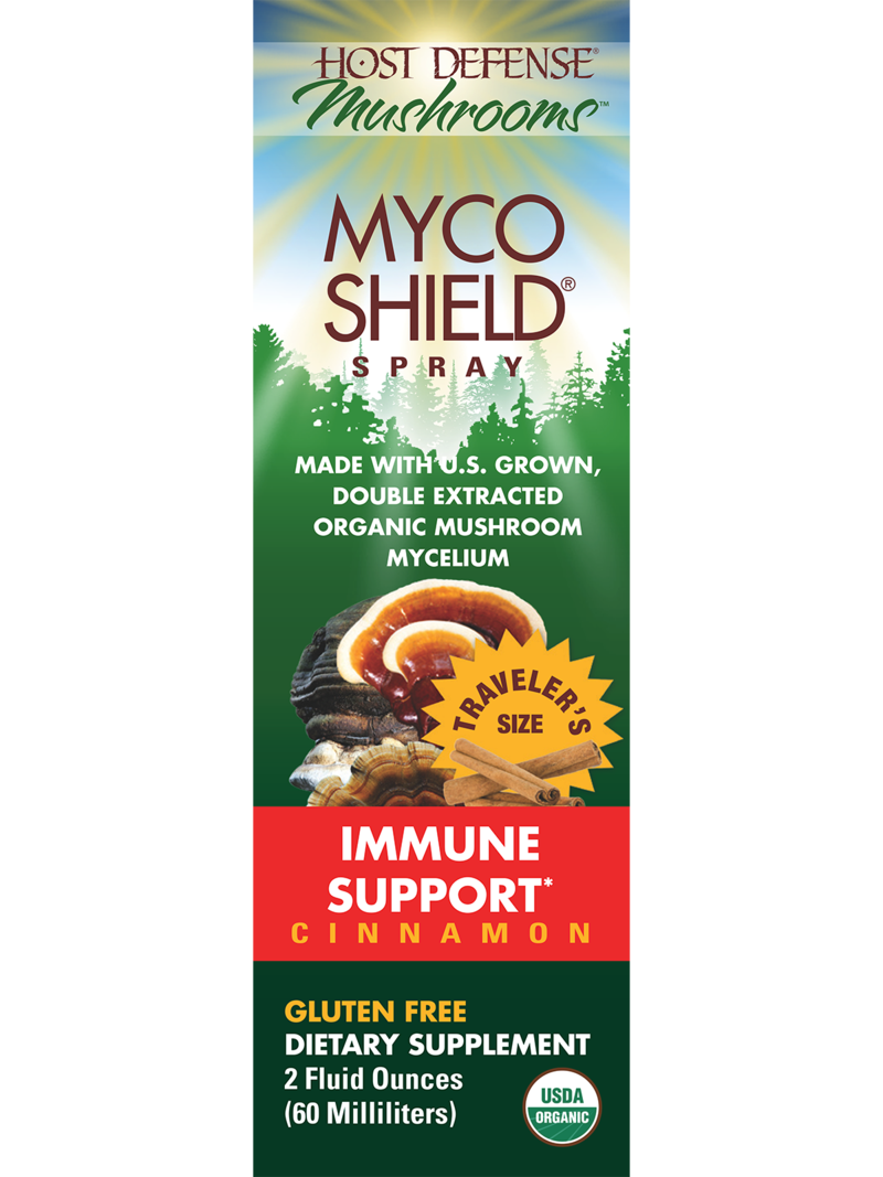 Host Defense Myco Shield Spray - Cinnamon (30 ml) - Lifestyle Markets