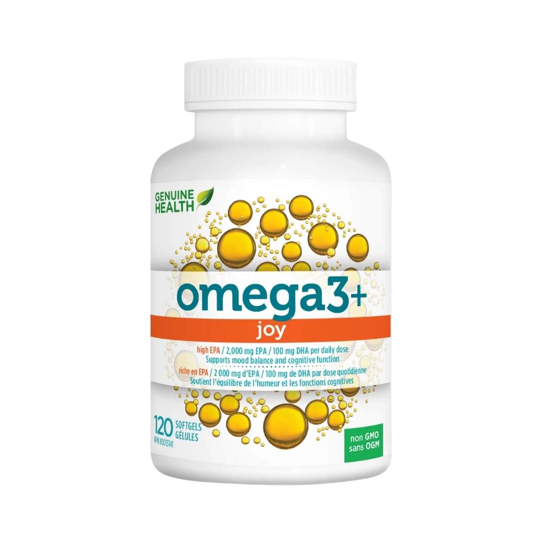 Genuine Health omega3+ Joy - Lifestyle Markets