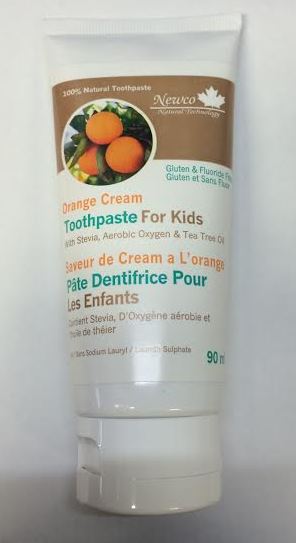 NewCo Kids Toothpaste - Orange Cream (90ml) - Lifestyle Markets