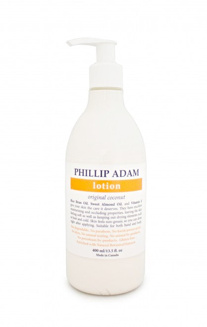 Phillip Adam Lotion - Original Coconut (400ml) - Lifestyle Markets