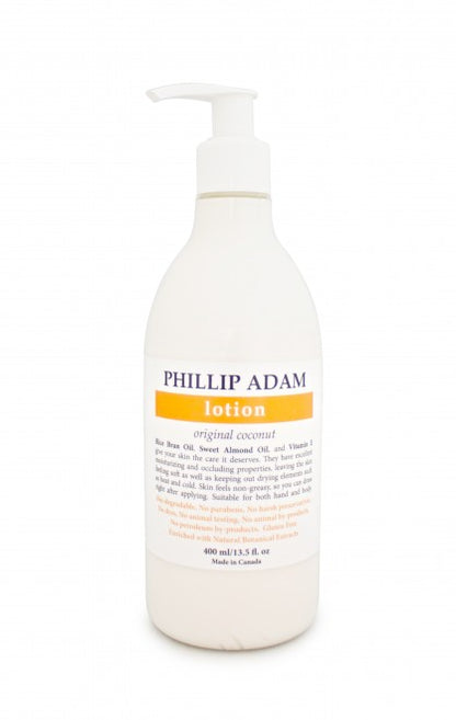 Phillip Adam Lotion - Original Coconut (400ml) - Lifestyle Markets