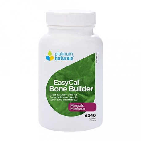 Platinum Naturals EasyCal Bone Builder (240 Softgels) - Lifestyle Markets