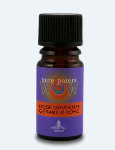 Pure Potent WOW Pure Essential Oil - Rose Geranium (5ml) - Lifestyle Markets