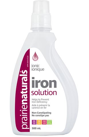 Prairie Naturals Liquid Iron Solution (500ml) - Lifestyle Markets