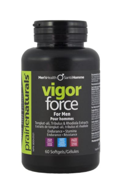 Prairie Naturals Vigor-Force (60 SoftGels) - Lifestyle Markets