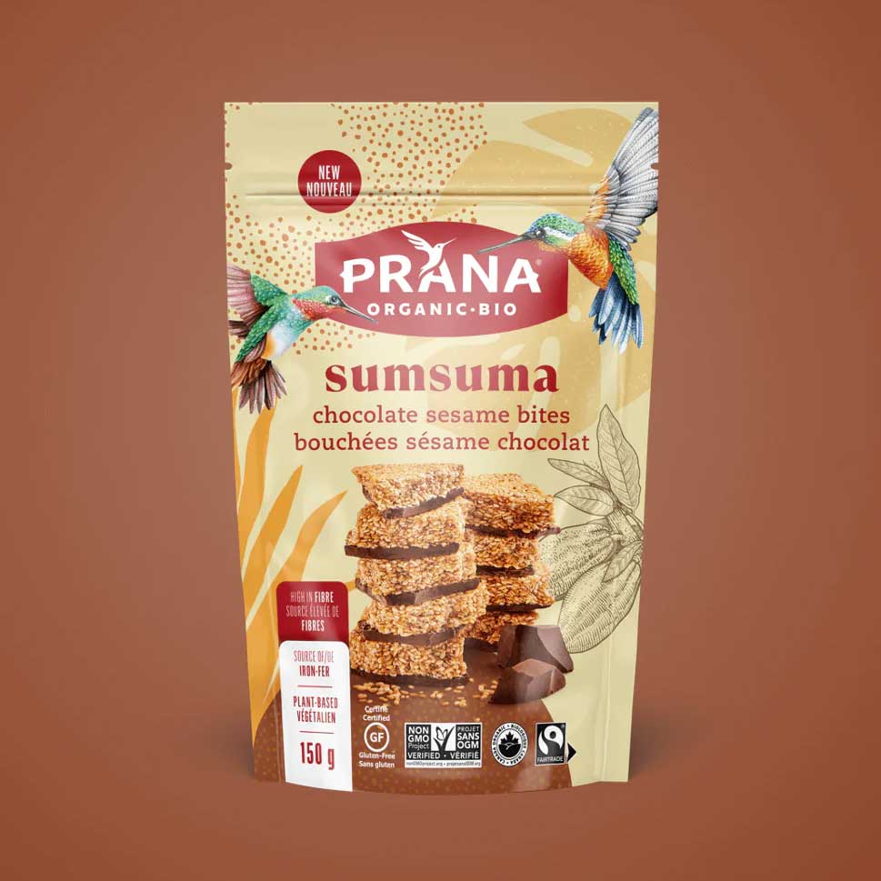 Prana Sumsuma Chocolate Sesame Bites (150g) - Lifestyle Markets