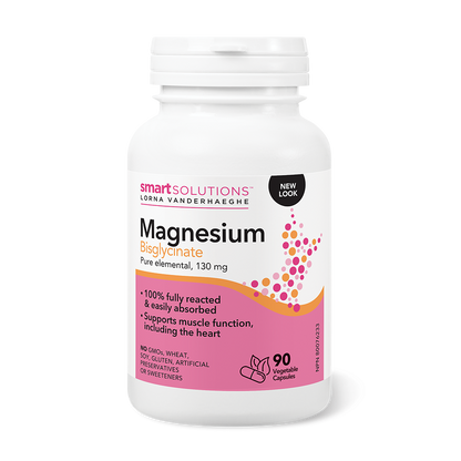 Smart Solutions Magnesium Bisglycinate (90 VCaps) - Lifestyle Markets