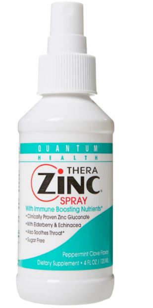 Quantum TheraZINC Spray (120ml) - Lifestyle Markets