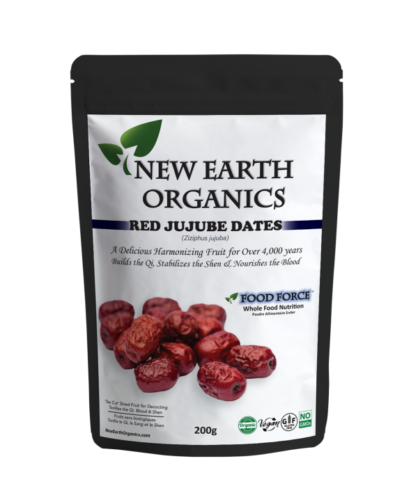 New Earth Organics American Red Jujube Dates (185g) - Lifestyle Markets