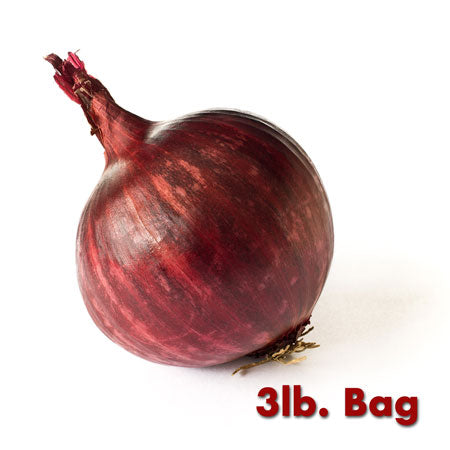 Certified Organic Red Onions (3lb) BAG - Lifestyle Markets