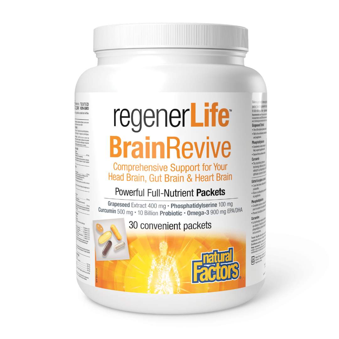 Natural Factors Regenerlife Brain Revive Kit - Lifestyle Markets