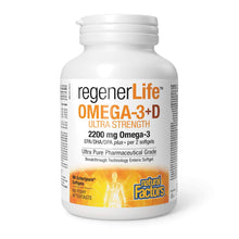 Natural Factors Regenerlife Omega-3+D (2200mg) - Lifestyle Markets