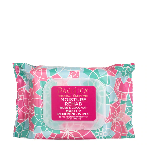 Pacifica Moisture Rehab Makeup removing wipes (30ct) - Lifestyle Markets