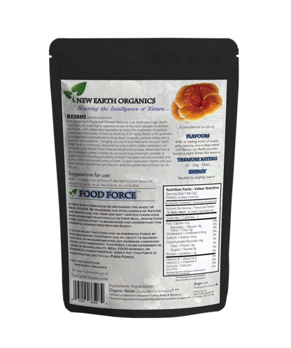 New Earth Organics Reishi Mushroom (227g) - Lifestyle Markets
