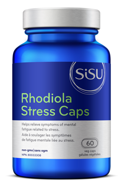 Sisu Rhodiola Stress Caps (60 VCaps) - Lifestyle Markets