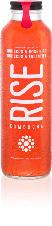 Rise Kombucha - Hibiscus And Rose Hips (1L) - Lifestyle Markets