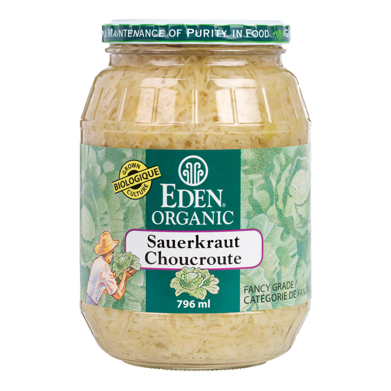 Eden Organic Sauerkraut (796ml) - Lifestyle Markets