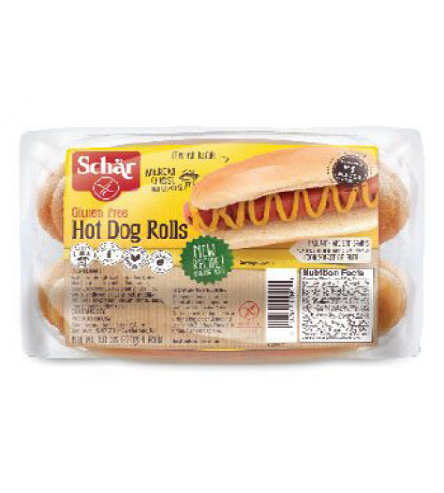 Schar Gluten Free Hot Dog Rolls (4X57g) - Lifestyle Markets