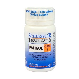 Schuessler Tissue Salts - Fatigue COMB F (125 Tablets) - Lifestyle Markets