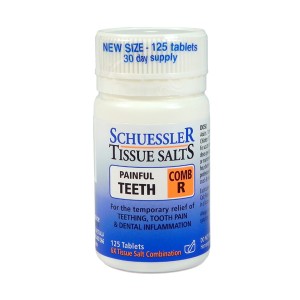 Schuessler Tissue Salts - Painful Teeth COMB R (125 Tablets) - Lifestyle Markets