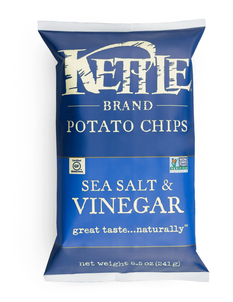 Kettle Sea Salt and Vinegar Potato Chips (220g) - Lifestyle Markets