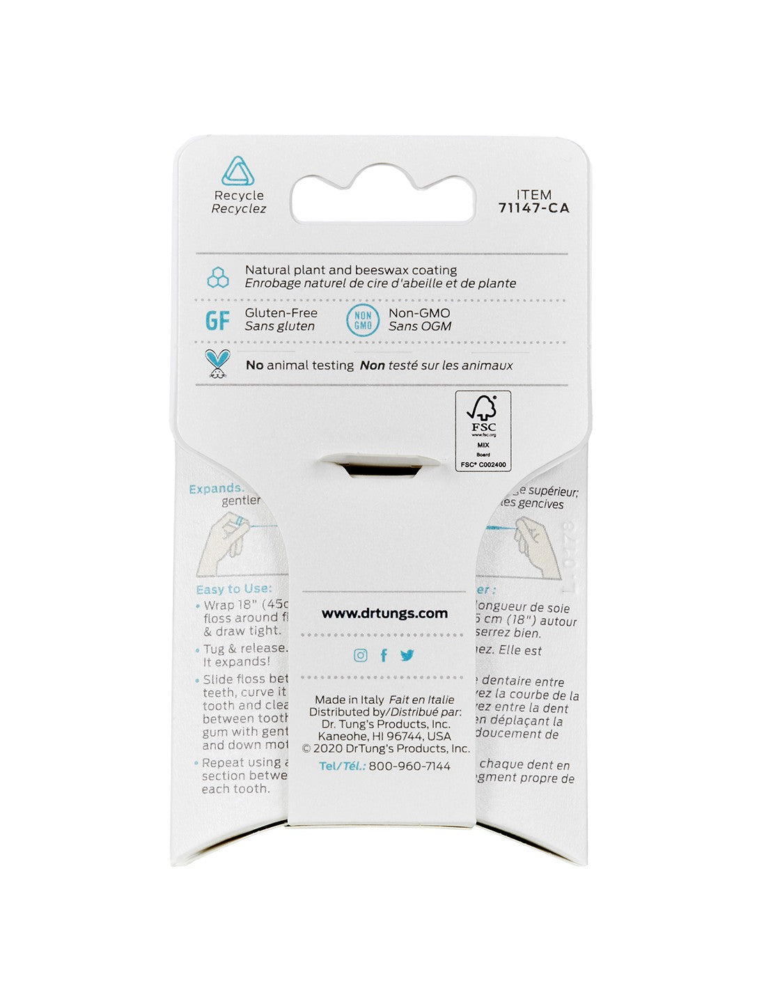 Dr. Tungs Smart Floss (30yd/27m) - Lifestyle Markets