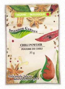Splendor Garden Organic Chili Powder (35g) - Lifestyle Markets