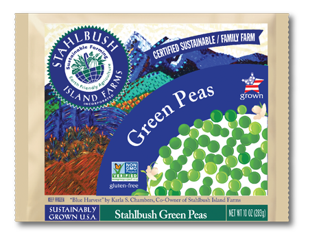 Stahlbush Island Farms Frozen Green Peas (350g) - Lifestyle Markets