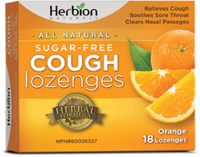 Herbion Naturals Sugar-Free Cough Lozenges - Orange (18 Lozenges) - Lifestyle Markets