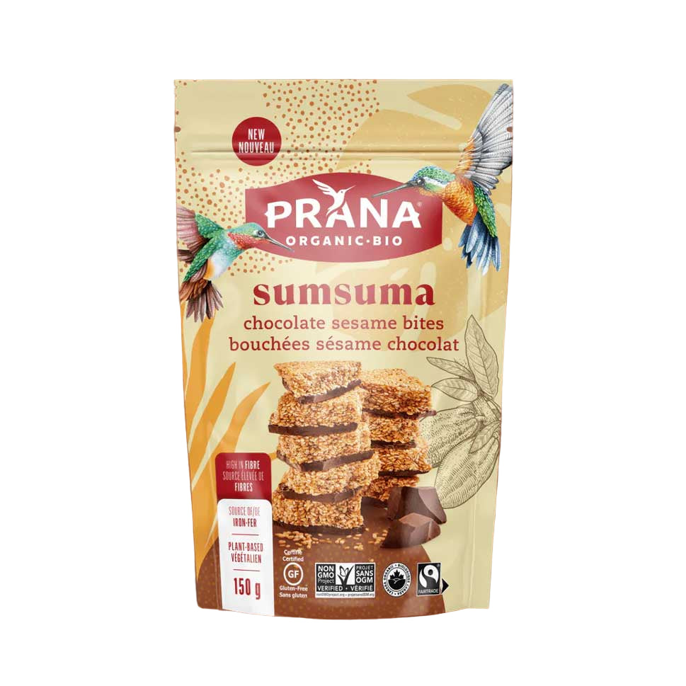 Prana Sumsuma Chocolate Sesame Bites (150g) - Lifestyle Markets