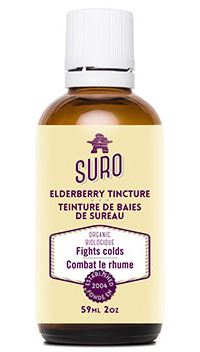 Suro Organic Elderberry Tincture (59ml) - Lifestyle Markets