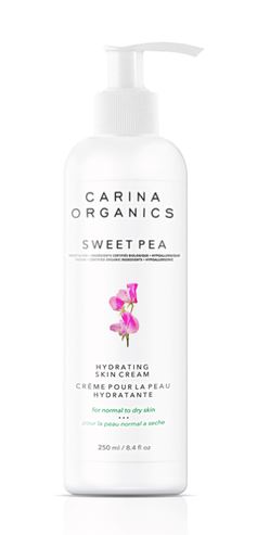 Carina Organics Sweet Pea Hydrating Skin Cream (250ml) - Lifestyle Markets