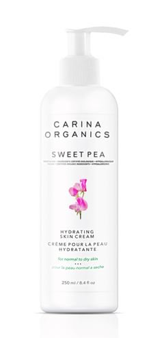 Carina Organics Sweet Pea Hydrating Skin Cream (250ml) - Lifestyle Markets