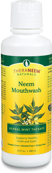 TheraNeem Neem Mouthwash Herbal Mint (480ml) - Lifestyle Markets