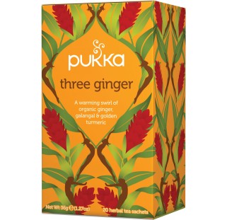 Pukka: Three Ginger Tea (20 Bags) - Lifestyle Markets