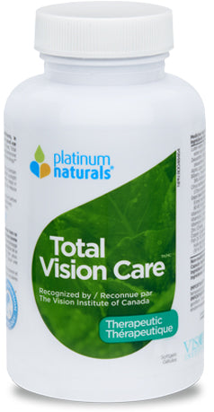 Platinum Naturals Total Vision Care (30 Softgels) - Lifestyle Markets