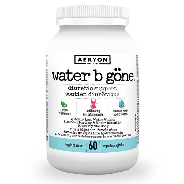 Aeryon Wellness Water B Gone (60 vcaps) - Lifestyle Markets