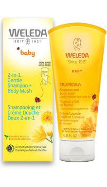 Weleda Baby 2 in 1 Gentle Shampoo & Body Wash (200ml) - Lifestyle Markets