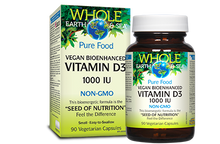 Whole Earth & Sea Vitamin D3 (1000iu) (90 VCaps) - Lifestyle Markets