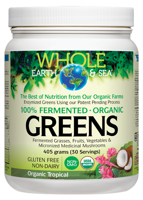 Whole Earth & Sea Fermented Greens - Tropical (405g) - Lifestyle Markets