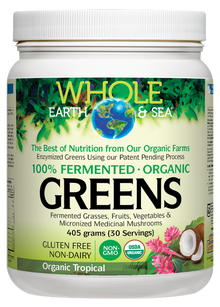Whole Earth & Sea Fermented Greens - Tropical (405g) - Lifestyle Markets