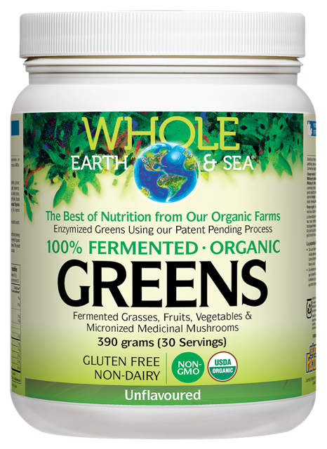 Whole Earth & Sea Fermented Greens - Unflavoured (390g) - Lifestyle Markets