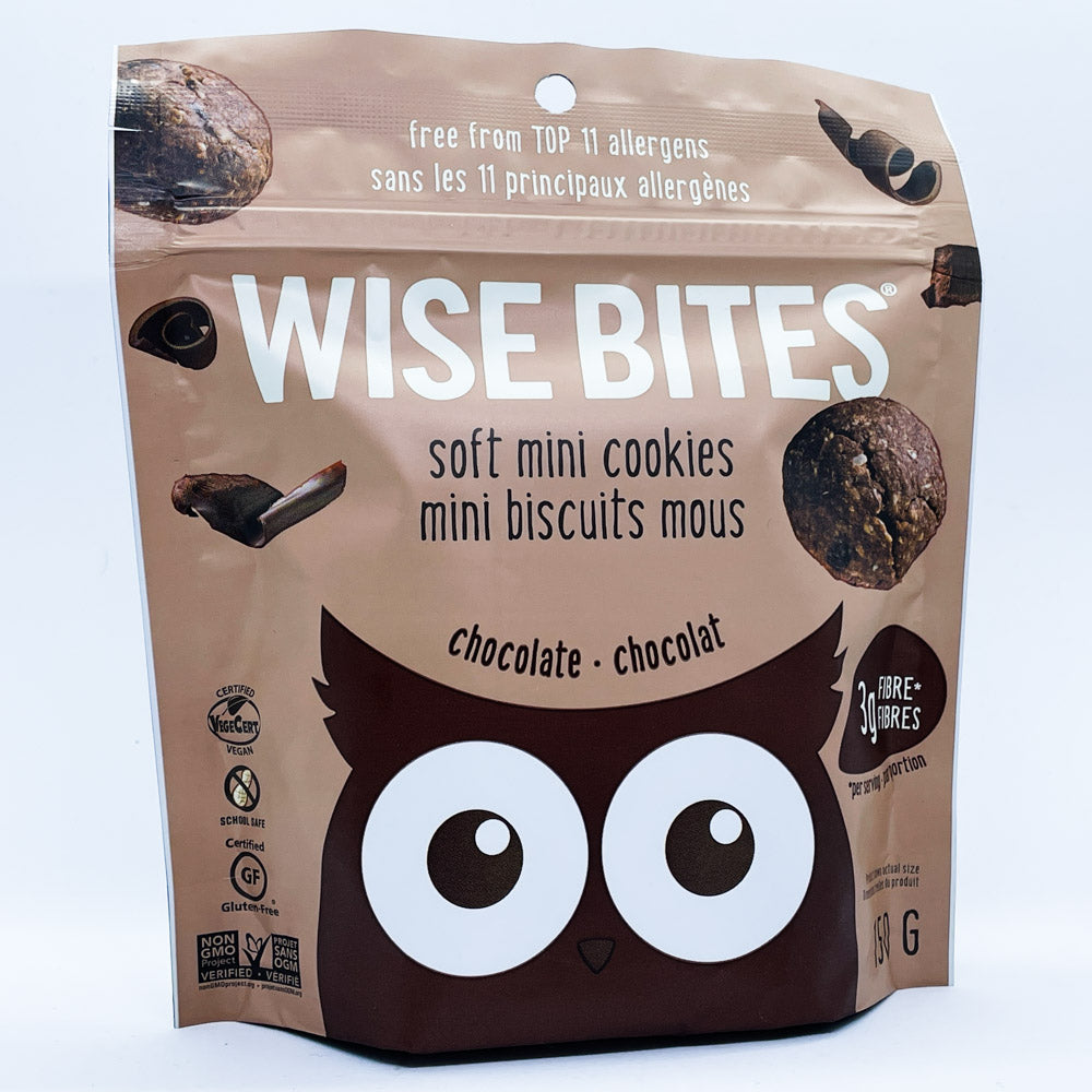 Wise Bites Soft Mini Cookies - Chocolate (150g) - Lifestyle Markets