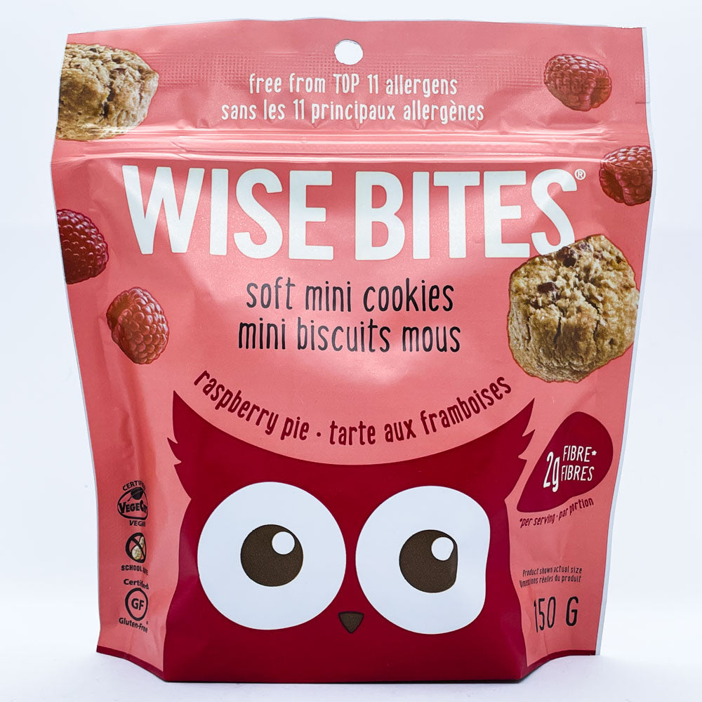 Wise Bites Soft Mini Cookies - Raspberry Pie (150g) - Lifestyle Markets