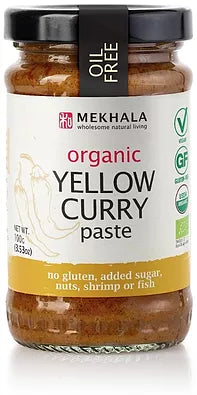 Mekhala  Organic Yellow Curry Paste (100g) - Lifestyle Markets