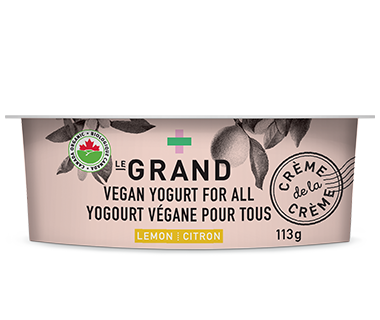 LeGrand Vegan Yogurt - Lemon (113g) - Lifestyle Markets
